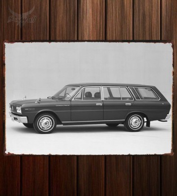 Металлическая табличка Nissan Cedric Wagon (WP130S)